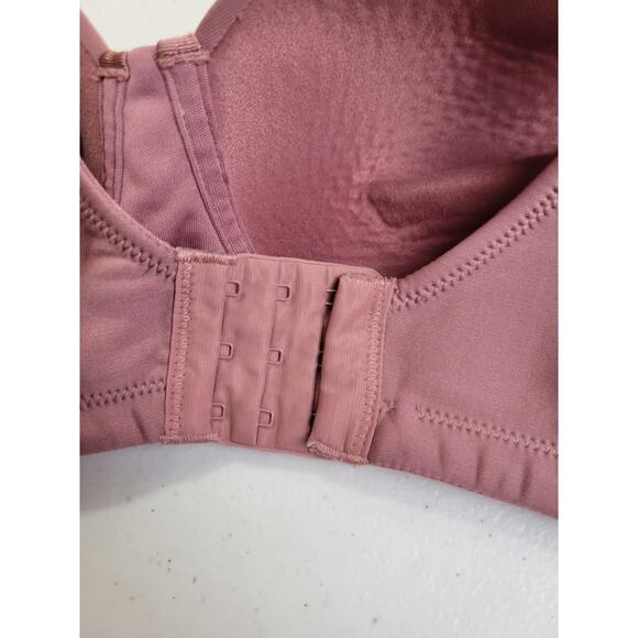 Vanity Fair Beauty Back Purple Full Figure Smoother Wire Free Bra Size 42C - Picture 6 of 7